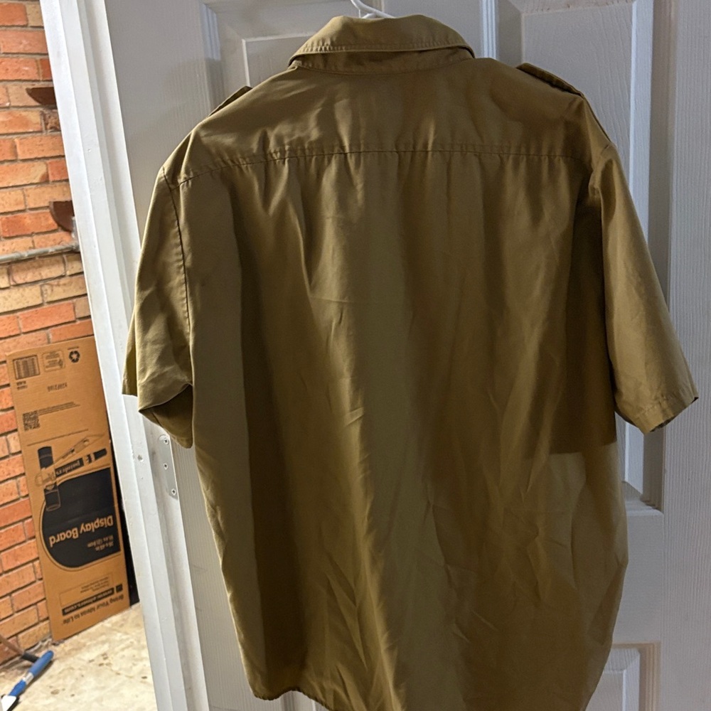 Men's Tan Performance Jacket - Picture 4 of 4